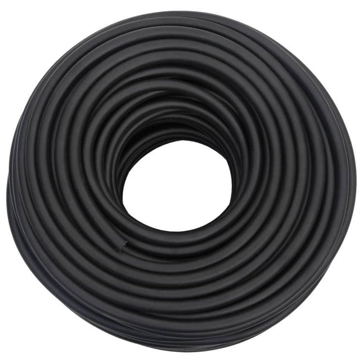 Vidaxl luchtslang hybride 0,6'' 50 m rubber en pvc zwart