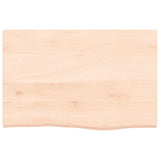 Vidaxl wastafelblad 60x40x2 cm onbehandeld massief hout - afbeelding 3