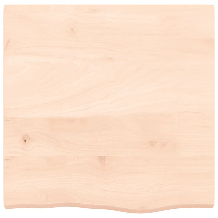 Vidaxl wastafelblad 60x60x(2-4) cm onbehandeld massief hout