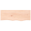 Vidaxl wastafelblad 80x30x2 cm onbehandeld massief hout