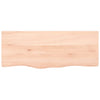 Vidaxl wastafelblad 100x40x2 cm onbehandeld massief hout