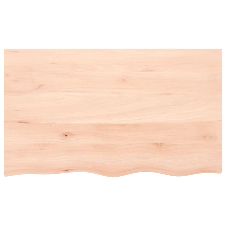 Vidaxl wastafelblad 100x60x2 cm onbehandeld massief hout