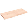 Vidaxl wastafelblad 140x60x(2-6) cm onbehandeld massief hout
