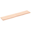 Vidaxl wastafelblad 160x30x(2-4) cm onbehandeld massief hout