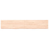Vidaxl wastafelblad 160x30x(2-4) cm onbehandeld massief hout