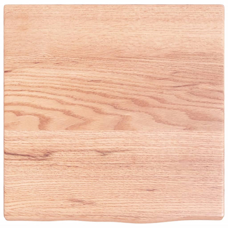 Vidaxl wastafelblad 40x40x2 behandeld massief hout lichtbruin