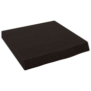 Vidaxl wastafelblad 40x40x(2-6) cm behandeld massief hout donkerbruin - afbeelding 2