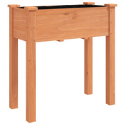 Vidaxl plantenbak op wieltjes 71x37x80 cm massief vurenhout - afbeelding 3