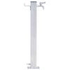 Vidaxl waterzuil vierkant 40 cm roestvrij staal