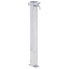 Vidaxl waterzuil vierkant 60 cm roestvrij staal
