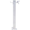 Vidaxl waterzuil vierkant 60 cm roestvrij staal