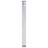 Vidaxl waterzuil vierkant 80 cm roestvrij staal