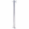 Vidaxl waterzuil rond 60 cm roestvrij staal
