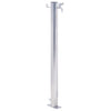 Vidaxl waterzuil rond 80 cm roestvrij staal