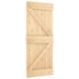 Vidaxl deur narvik 85x210 cm massief grenenhout - afbeelding 2