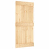 Vidaxl deur narvik 95x210 cm massief grenenhout
