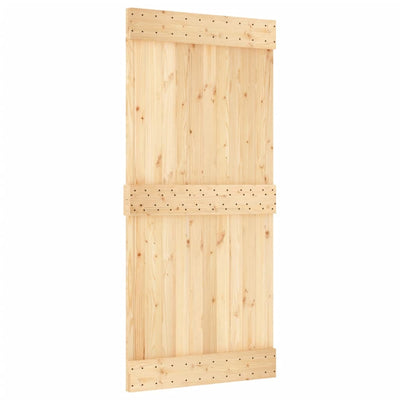 Vidaxl deur narvik 95x210 cm massief grenenhout