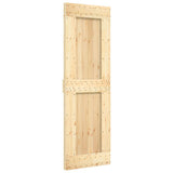 Vidaxl deur narvik 70x210 cm massief grenenhout - afbeelding 2