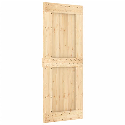 Vidaxl deur narvik 80x210 cm massief grenenhout