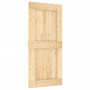 Vidaxl deur narvik 95x210 cm massief grenenhout