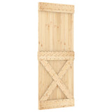Vidaxl deur narvik 80x210 cm massief grenenhout - afbeelding 2