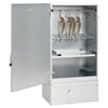 Vidaxl bbq-rookoven met houtsnippers 44,5x29x83 cm staal