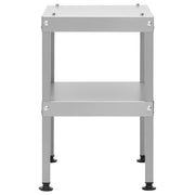 Vidaxl tafel voor rookoven 40x28x44,5 cm gegalvaniseerd staal - afbeelding 3