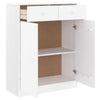 Vidaxl schoenenkast alta 77x35x96 cm massief grenenhout wit