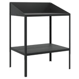 Vidaxl plantenstandaard 75,5x54,5x100 cm verzinkt staal antracietkleur - afbeelding 2