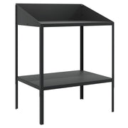 Vidaxl plantenstandaard 75,5x54,5x100 cm verzinkt staal antracietkleur - afbeelding 2