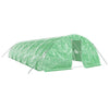 VidaXL Tuinkas met stalen frame 60 m² 12x5x2,3 m groen