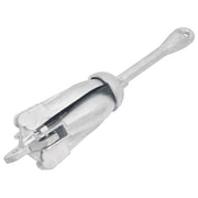 Vidaxl anker inklapbaar 4 kg thermisch verzinkt gietijzer zilver - afbeelding 1