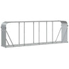 Vidaxl houthouder lichtgrijs 300x45x100 cm gegalvaniseerd staal