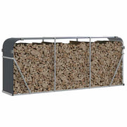Vidaxl houthouder antraciet 234x45x100 cm gegalvaniseerd staal - afbeelding 3