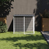 Vidaxl kippenhok met dak 103x98x90 cm gegalvaniseerd staal antraciet