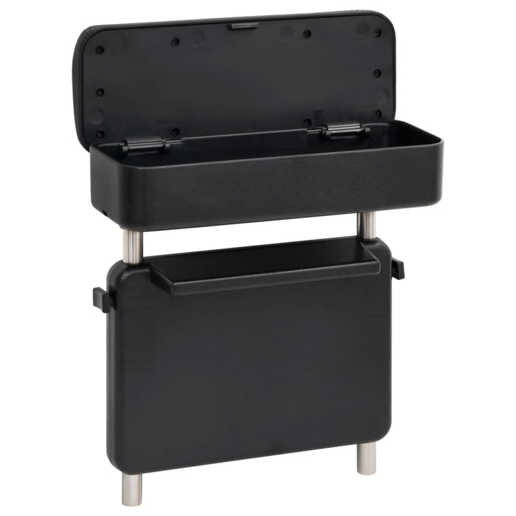 Vidaxl armsteun universeel 23x8x(30-38) cm abs zwart