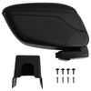 Vidaxl armsteun 13x31x(31-44) cm abs zwart