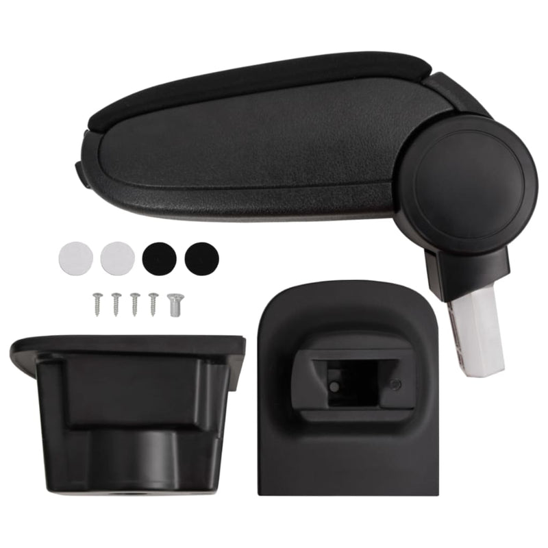 Vidaxl armsteun 16x35x(30-49) cm abs zwart