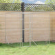 Vidaxl hondenkennel voor buiten 2x2x2 m gegalvaniseerd staal zilver