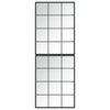 Vidaxl wandspiegels 2 st 80x60 cm metaal zwart