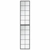 Vidaxl wandspiegels 2 st 100x40 cm metaal zwart