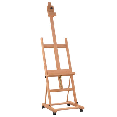 Vidaxl schildersezel 55x53,5x178 cm massief beukenhout