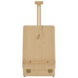 Vidaxl tafelezel 27x43x68 cm massief grenenhout - afbeelding 3