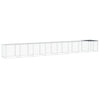 VidaXL Kippenhok met dak 803x98x90 cm gegalvaniseerd staal antraciet