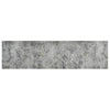 Vidaxl keukenmat wasbaar betonprint 45x150 cm fluweel