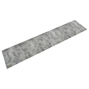 Vidaxl keukenmat wasbaar betonprint 60x300 cm fluweel - afbeelding 1