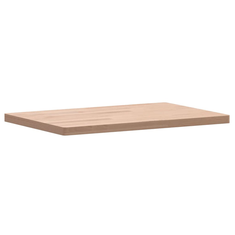 Vidaxl wastafelblad 60x40x2,5 cm massief beukenhout