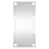 Vidaxl wandspiegel met led's rechthoekig 30x60 cm glas - afbeelding 2