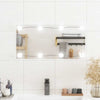 Vidaxl wandspiegel met led's rechthoekig 30x60 cm glas