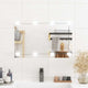 Vidaxl wandspiegel met led's rechthoekig 40x60 cm glas